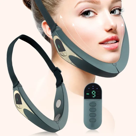 Facial Slimming Device V-Face Face Lifting Firming Skin Care Face Thinning Beauty Instrument 6 Modes 9 Gears Hot Compress