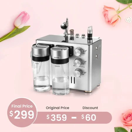 Hydro Dermabrasion Skin Lifting Spa 3in1 H2-O2 Water Dermabrasion Tightening Small Bubble Facial Cleaner Microdermabrasion