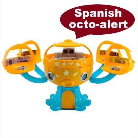 octonauts Octopod Playset Dollhouse Game Spanish Octo-alert Sounds Lights Anime Action Figure Doll Kids Toys Gifts for Children