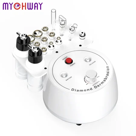 Diamond Tip Dermabrasion Microdermabrasion Machine Skin Rejuvenation Acne Remove Water Spray Facial Peeling Machine