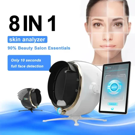 Professional Intelligent Screen Magic 3D Skin Analyzer Facial Scanner Skin Analysis Magic Mirror Skin Detector Moisture Testing