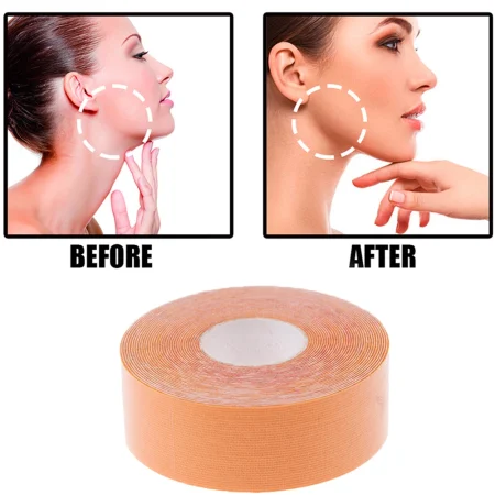 Breathable Face Care Kinesiology Tape for Face V Line Neck Eye Lifting Wrinkle Removal Adhesive Eye Skin Care Tools 2.5/5cmx5m