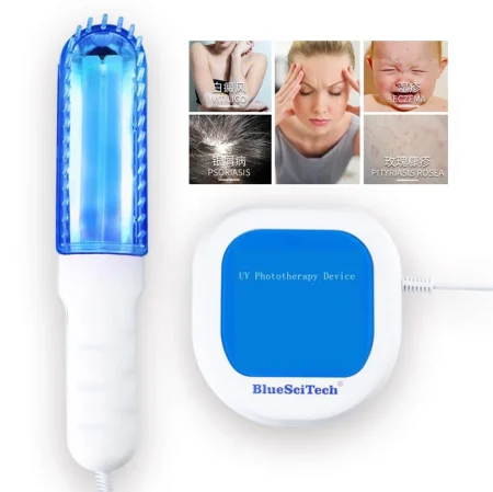 GLENN Psoriasis Excimer Laser Violet Treatment Device 311nm Uvb Lamp Vitiligo Eczema Treatment Instrument