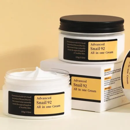 Snail Essence Snail Repair Cream Collagen Moisturizing Nourish Repair Face Damaged Lift Firm Smooth Bright Whitening Skin Care