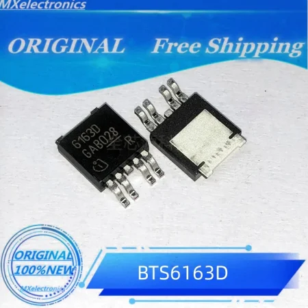10pcs~50pcs/LOT 1100% NEW100% 6163D BTS6163D BTS6163DAUMA1 TO252 Power Switches Electronic components