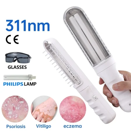 Uvb Lamp Physical Therapy Equipment Narrowband Phototherapy Lamps Medical Light Source UV Led 311nm Uvb Vitiligo