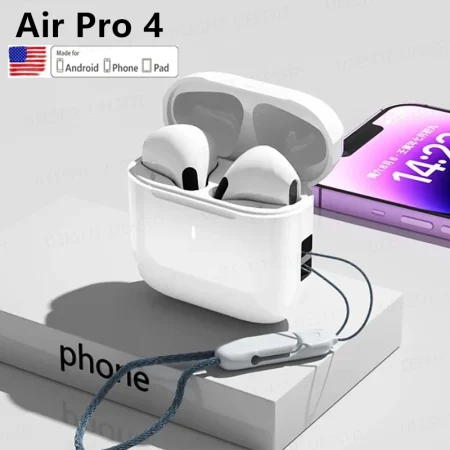 2024 True Wireless Bluetooth Earphones Headphones TWS HIfI Sound Low Latency Noise Reduction Earbuds for IPhone Android